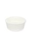 50 Pieces White Cardboard Salad Bowl with Lid 1300Cc - 2
