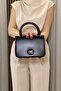 Women's Handbag - Chain Strap Detail, Stylish Model - 3