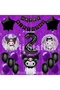 Kuromi Themed 2Nd Birthday Balloon Set