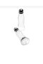 Set of 2 Long Salt and Pepper Shakers with Metal Lids - 3