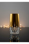 Bohemia Crystal Coffee Side Water Glass Gold Gilded 150 Cc 6 Pieces - 5
