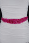Crystal Beaded Wedding Dress and Evening Dress Belt – Elegant Handmade Waist Accessory - 6