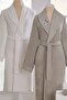 Ditsy Garden Family Bathrobe Set - Cream Green - 2