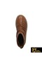 Women's Tan Genuine Leather Boots 505320062-1 - 7