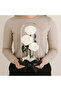 in Glass Dome (White, Large) – Preserved 3 White Roses - 4