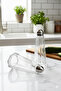 Lunera Glass Salt and Pepper Shaker Set – Set of 2 Transparent Glass Spice Jars with Metal Lids - 2