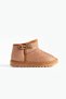 Milo Children's Elastic Orthopedic Non-Slip Sole Boots Brown Glitter