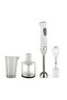 4-in-1 Hand Blender Set SK-02004, 600W Stainless Steel Blender with Chopper, Whisk & Cup