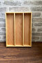 30X40 cm Multi-Compartment Wooden Spoon and Ladle Holder Set - Drawer Organizer - Wooden Organizer - 7