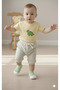Baby Orthopedic Soft Non-Slip Sole Breathable Mesh Fabric Green Baby First Step Shoes - 5