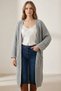 Women's Batwing Sleeve Knitted Long Cardigan with Pockets – 100% Acrylic – Mas2020 - 6