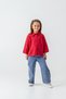 Girl's Stone Detailed Shirt and Wide Leg Jeans Two-Piece Set - 2