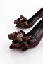 Pm492-K1727 Women's Bow Heeled Shoes - 4