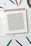Geometric Dreams - 21X21 cm Coloring Book, for Children and Adults - 3