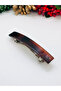 Leopard Patterned Acrylic Automatic Buckle Medium Size 7 cm
