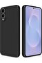 Silicone Case Compatible with Samsung Galaxy S25 Edge (Black)