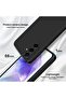 Silicone Case for Samsung Galaxy A55 5G, Full Body Silky Soft Touch, Black - 3