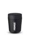TrailBreak Lunch Jug 0.4L Black Stainless Steel Vacuum Insulated Food Container – 18/8 Food-Grade 400ml Double-Wall Leak-Resistant Meal Jar with Powder-Coated Grip, Wide Mouth, Easy Clean, Outdoor Use