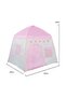 Play Tent House Foldable Lightweight Durable Portable Unique Detailed Design 130x100x130cm - 2