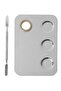 Makeup Mixing Palette With Spatula Silver