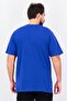 Men Short Sleeve Embroidered Logo T-Shirt, Dark Blue - 4