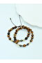 Certified Aa+ Tiger's Eye, Citrine, Pyrite, and Hematite Natural Stone Men's Bracelet - 5