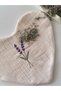 Lavender Meditation Eye Pillow – Large Size (for Savasana & Sleep) Powder Color Heart Eye Cushion - 5
