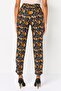 Women Regular Fit Allover Print Straight Leg Pants, Multicolor - 4