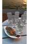 12-Piece Gilded Classic Raki Glass Set 190 ml Navy Blue - 4