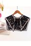 Luxury Vintage Accessory Themed Chain Patterned Shoulder Shawl |   Iconic Chain Special Cut Scarf Collar