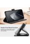 Xiaomi Mi 15t Pro Case 360 Full Coverage Leather Textured Flip Wallet Stand with Card Holder and Detachable Clip - 2