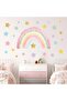 ® Large Rainbow Wall Stickers, Boho Rainbow Wall Decal, 95x60 cm