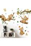 Woodland Bear Wall Stickers - Baby Animal Tree Branch Wall Decals - 2