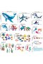Under the Sea Wall Stickers – Removable Ocean Shark & Fish Decals for Kids’ Nursery, Bathroom, a - 6