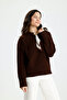 Women's Scarf Collar Jazz Sweater - 7