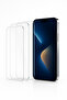 مجموعة واقي شاشة iPhone 17 Pro Max مصنوعة من الزجاج المقوى 0.26 مم 9H - 3 قطع شفافة عالية الدقة - 2