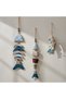 Hanging Fish Decor Ornament for Home, Beach House, Bathroom & Living Room - 8