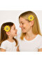 Mother-Daughter Daisy Hair Clip – Handmade, Felt & Glitter Detailed - 5
