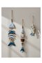 Hanging Fish Decor Ornament for Home, Beach House, Bathroom & Living Room - 3
