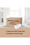 150-Sheet Interfold Tissue Hand Towel Embossed 1 PLY-20 Packets | 150x20 = 3000 Sheets -pack of 4 - 2
