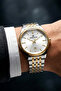 Premium Father's Day Men's Wristwatch Waterproof Silver Color Steel Band Dker2060C2 - 4