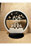 Geometric Patterned Christmas Tabletop Decorative Object