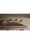 Santa Claus and Deer Themed Hanging Door Decor - 2