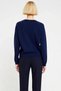 Women's Crew Neck Raglan Sleeve Cherry Detailed Buttoned Knit Cardigan Is a Must-Have Casual Combination Piece - 6