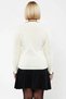 Women's V-Neck Button Detail Striped Long Sleeve Regular Cut Knitwear Cardigan Casual Clothing Style - 6