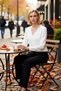 Women's Crop Lace Embroidered V-Neck Fine Textured Long Sleeve Fitted Knitwear Cardigan Modern and Elegant Style - 3