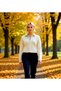 Women's Comfortable Soft Textured Oversized Cut Zippered Mock Neck Hair Braided Long Sleeve Knitwear Cardigan