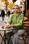 Button Detailed Soft Textured Patterned Knitwear Cardigan Women's Clothing a Modern Touch to Your Outfits - 3