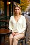 Women's Soft Textured V-Neck Buttoned Regular Fit Long Sleeve Knit Cardigan Special for Your Daily Style - 3