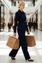 Women's Belted Polo Neck Buttoned Knitwear Jacket a Special Piece to Complete Your Everyday Chic - 4